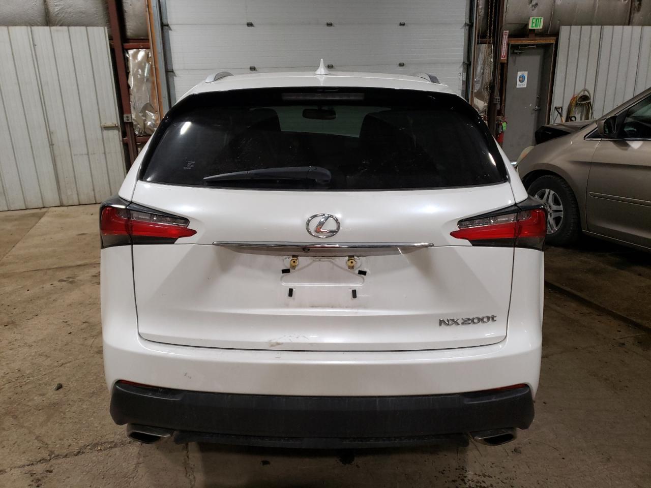 2017 Lexus NX VIN JTJBARBZ4H2115350 Copart auction photo, all over damage thumbnail 6