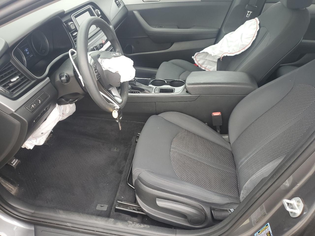 2019 Hyundai Sonata VIN 5NPE24AF0KH807781 Copart auction photo, side / frame damage damage thumbnail 7