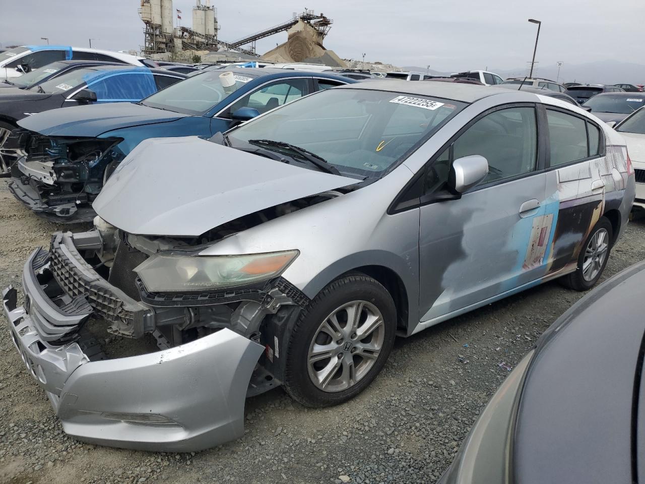 2010 Honda Insight VIN JHMZE2H76AS013281