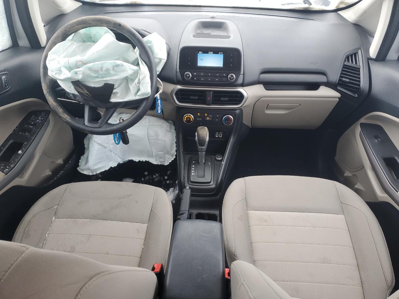 2022 Ford EcoSport VIN MAJ6S3FL6NC464090 Copart auction photo, front end / side damage thumbnail 8