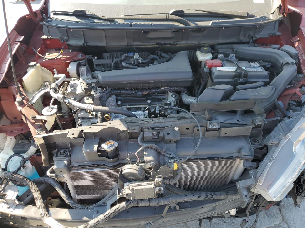 2019 Nissan Rogue VIN 5N1AT2MT1KC821634 Copart auction photo, front end / rear end damage thumbnail 14