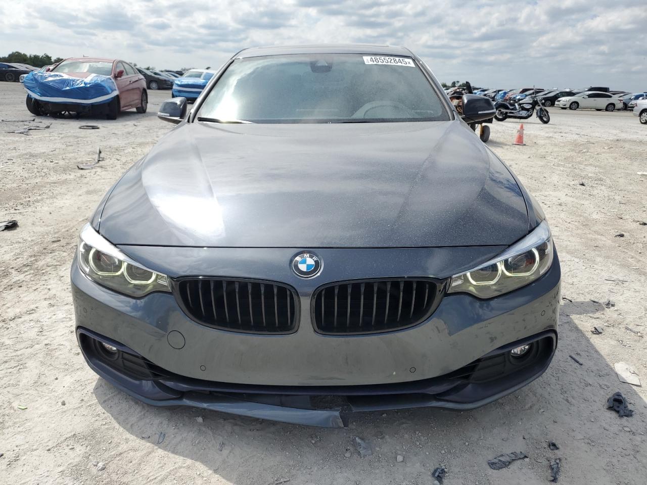 2020 BMW 4er VIN WBA4W3C03LAG91617 Copart auction photo, front end damage thumbnail 5