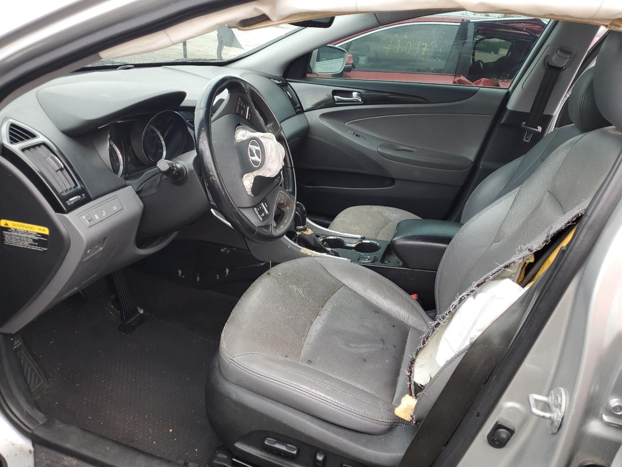 2014 Hyundai Sonata VIN 5NPEC4ACXEH914747 Copart auction photo, front end / side damage thumbnail 7