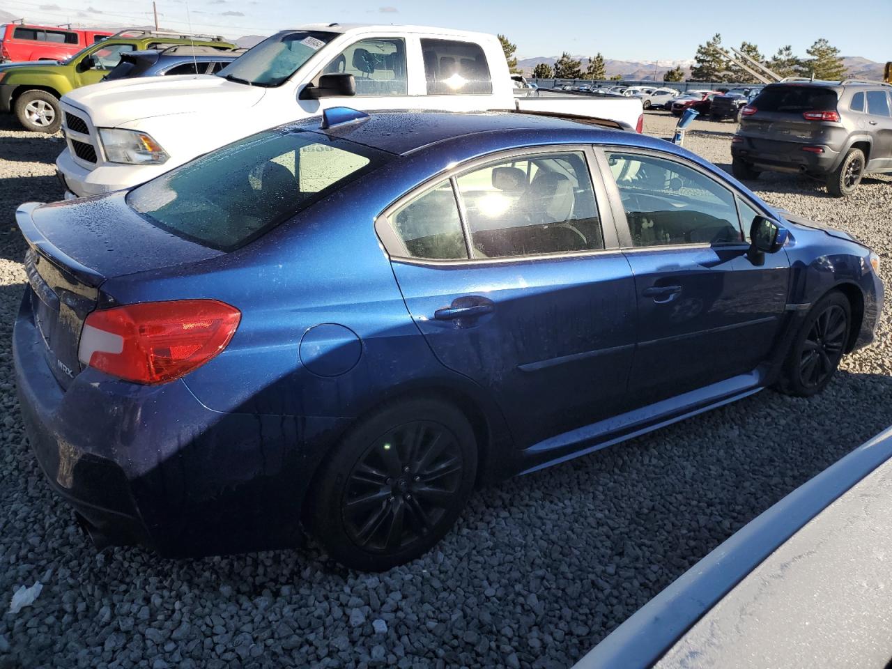 2015 Subaru WRX VIN JF1VA1J67F8810415 Copart auction photo, front end / side damage thumbnail 3