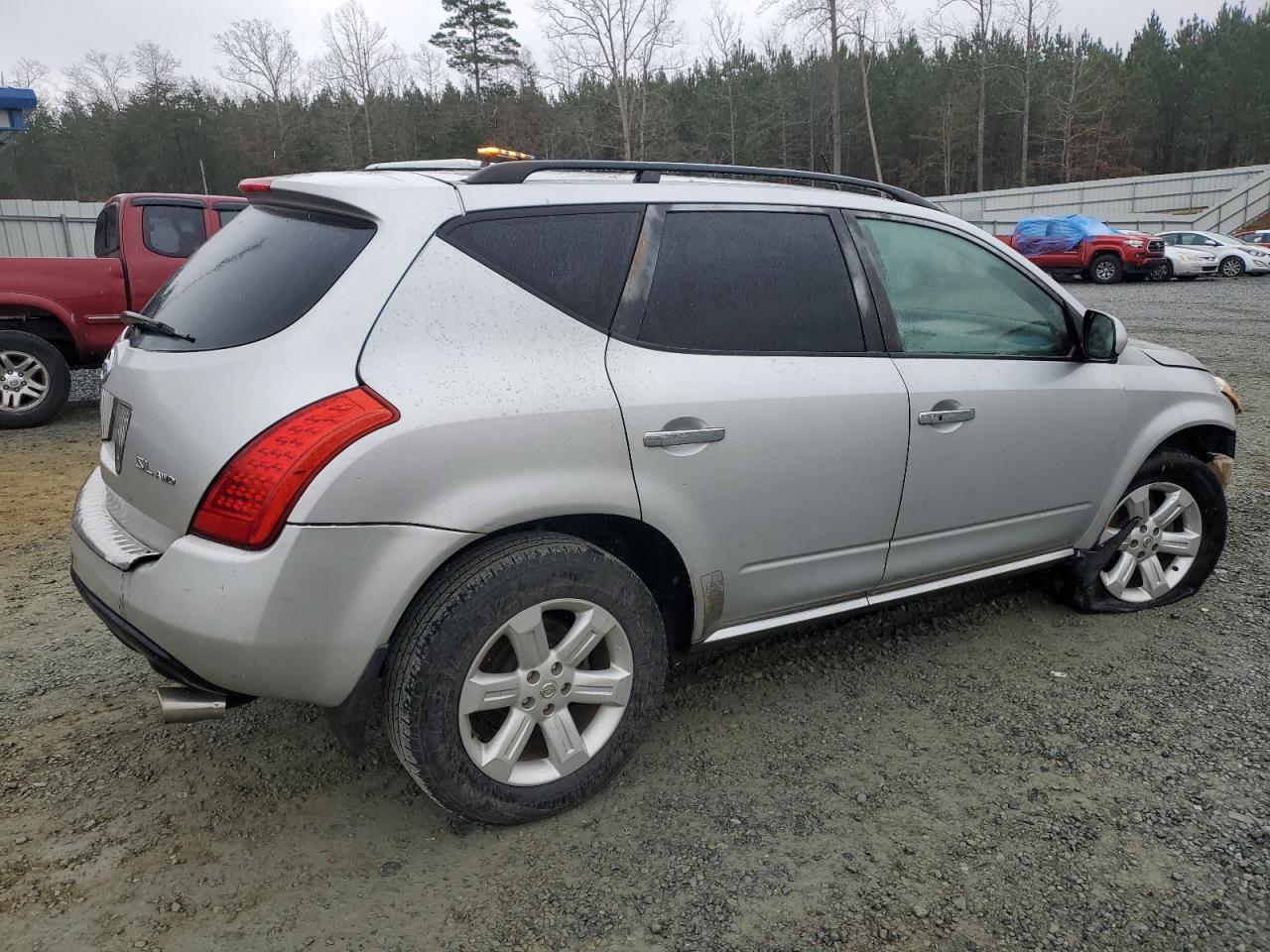 2007 Nissan Murano VIN JN8AZ08W07W652471 Copart auction photo, front end / undercarriage damage thumbnail 3