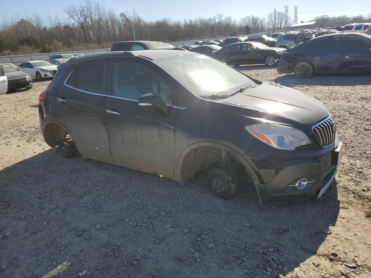 2016 Buick Encore VIN KL4CJFSB5GB615325 Copart auction photo, rear end damage thumbnail 4