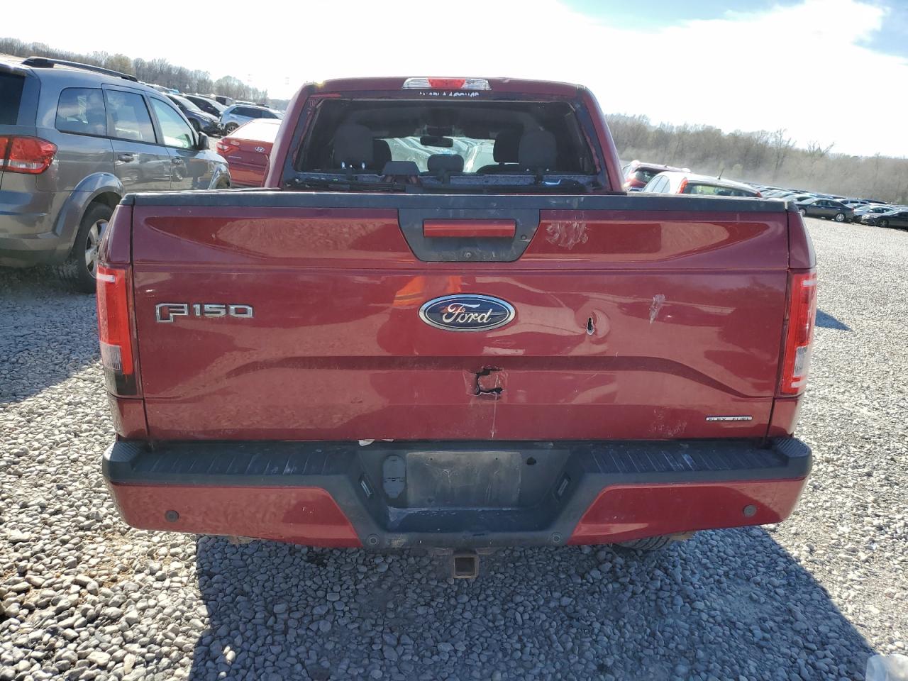 2016 Ford F-150 VIN 1FTEW1EF8GFB94842 Copart auction photo, partial repair damage thumbnail 6