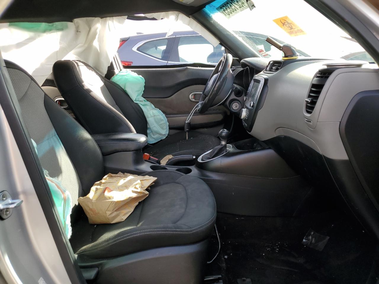 2019 KIA Soul VIN KNDJP3A54K7647457 Copart auction photo, side damage thumbnail 7