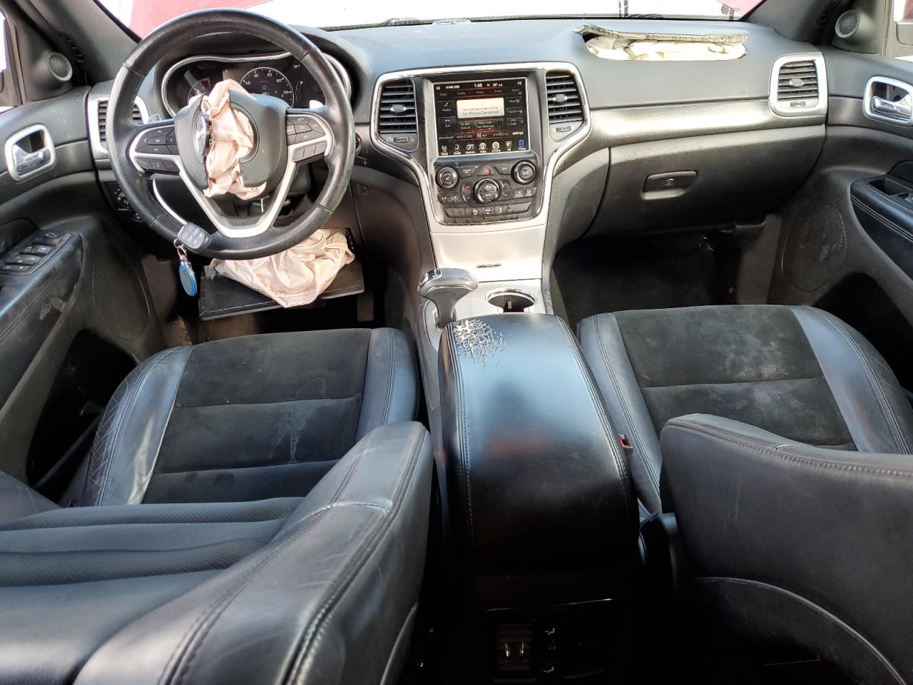 2015 Jeep Grand Cherokee VIN 1C4RJFAG3FC909232 Copart auction photo, front end / side damage thumbnail 8