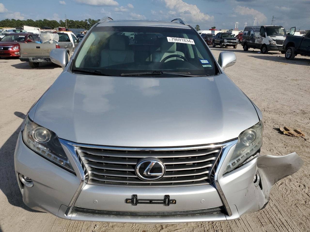 2015 Lexus RX VIN 2T2ZK1BA6FC162206 Copart auction photo, front end / minor dent/scratches damage thumbnail 5
