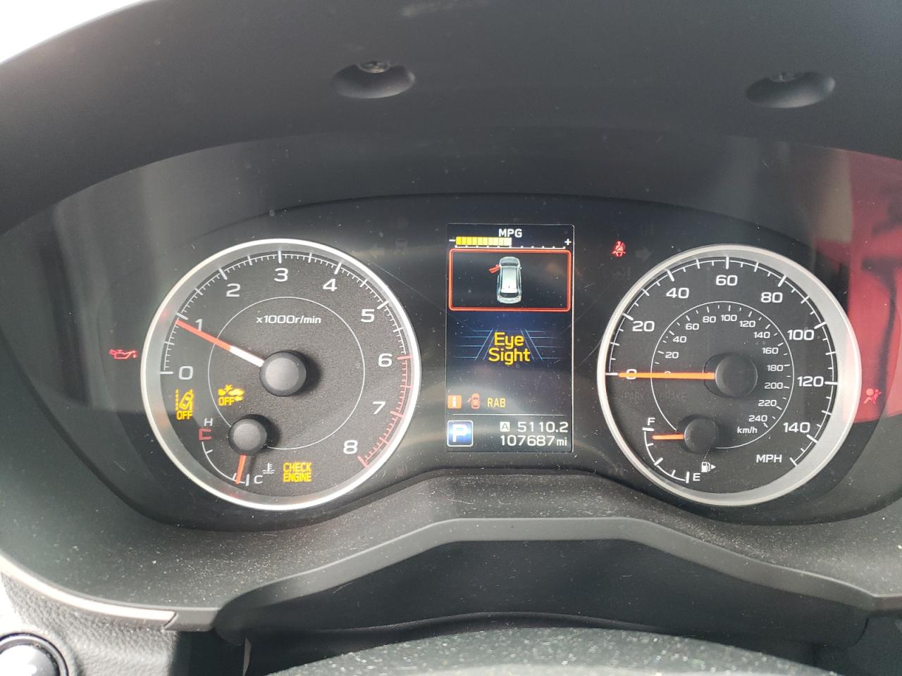 2019 Subaru Ascent VIN 4S4WMACD3K3434865 Copart auction photo, front end damage thumbnail 9