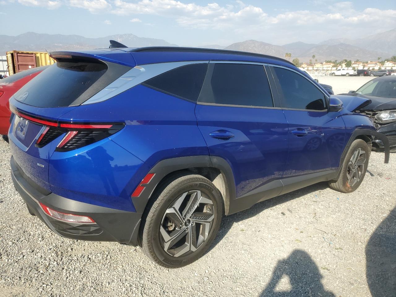 2022 Hyundai Tucson VIN 5NMJFCAE3NH048341 Copart auction photo, front end damage thumbnail 3