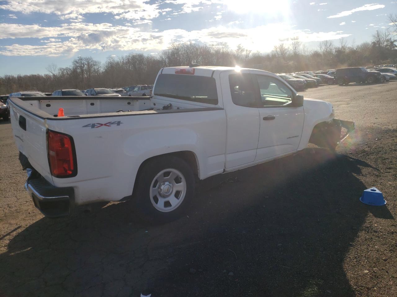 2021 Chevrolet Colorado VIN 1GCHTBEA5M1103891 Copart auction photo, all over damage thumbnail 3