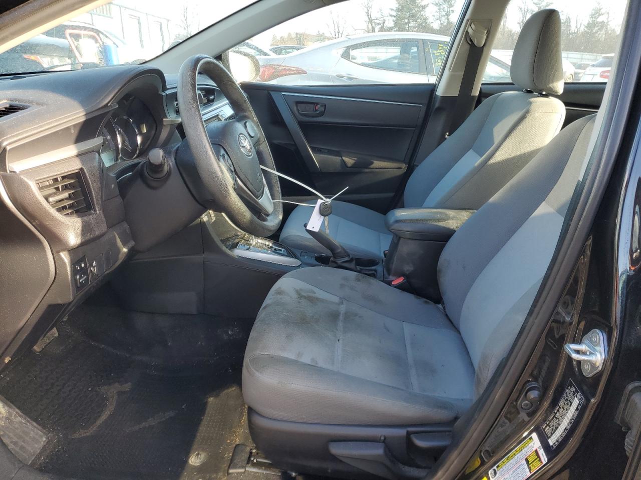 2016 Toyota Corolla VIN 2T1BURHE0GC675414 Copart auction photo, rear end / front end damage thumbnail 7