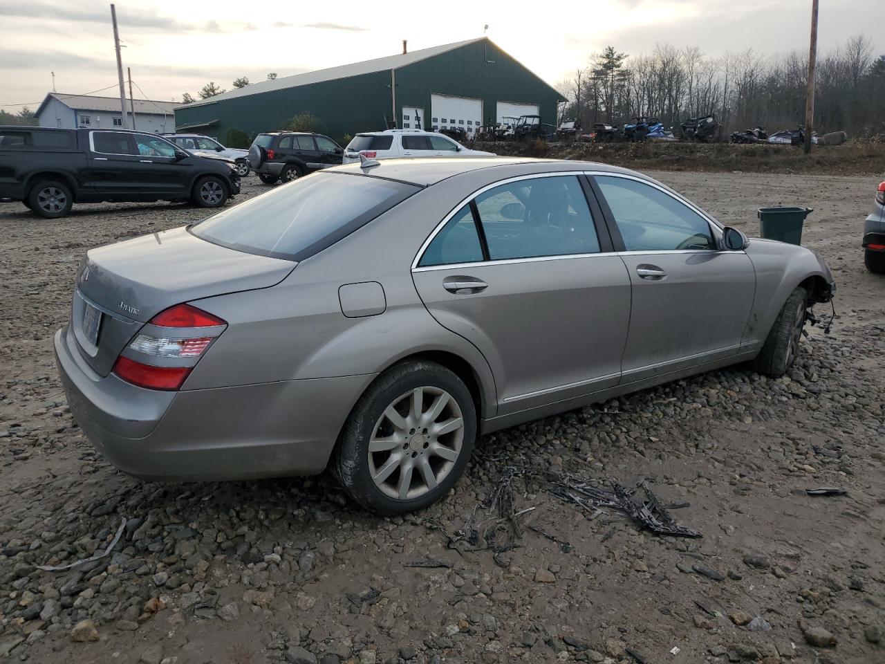 2008 Mercedes-Benz S-klasse VIN WDDNG86X38A201634 Copart auction photo, front end damage thumbnail 3