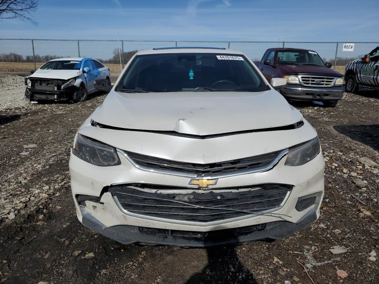 2016 Chevrolet Malibu VIN 1G1ZE5ST2GF336228 Copart auction photo, undercarriage / front end damage thumbnail 5