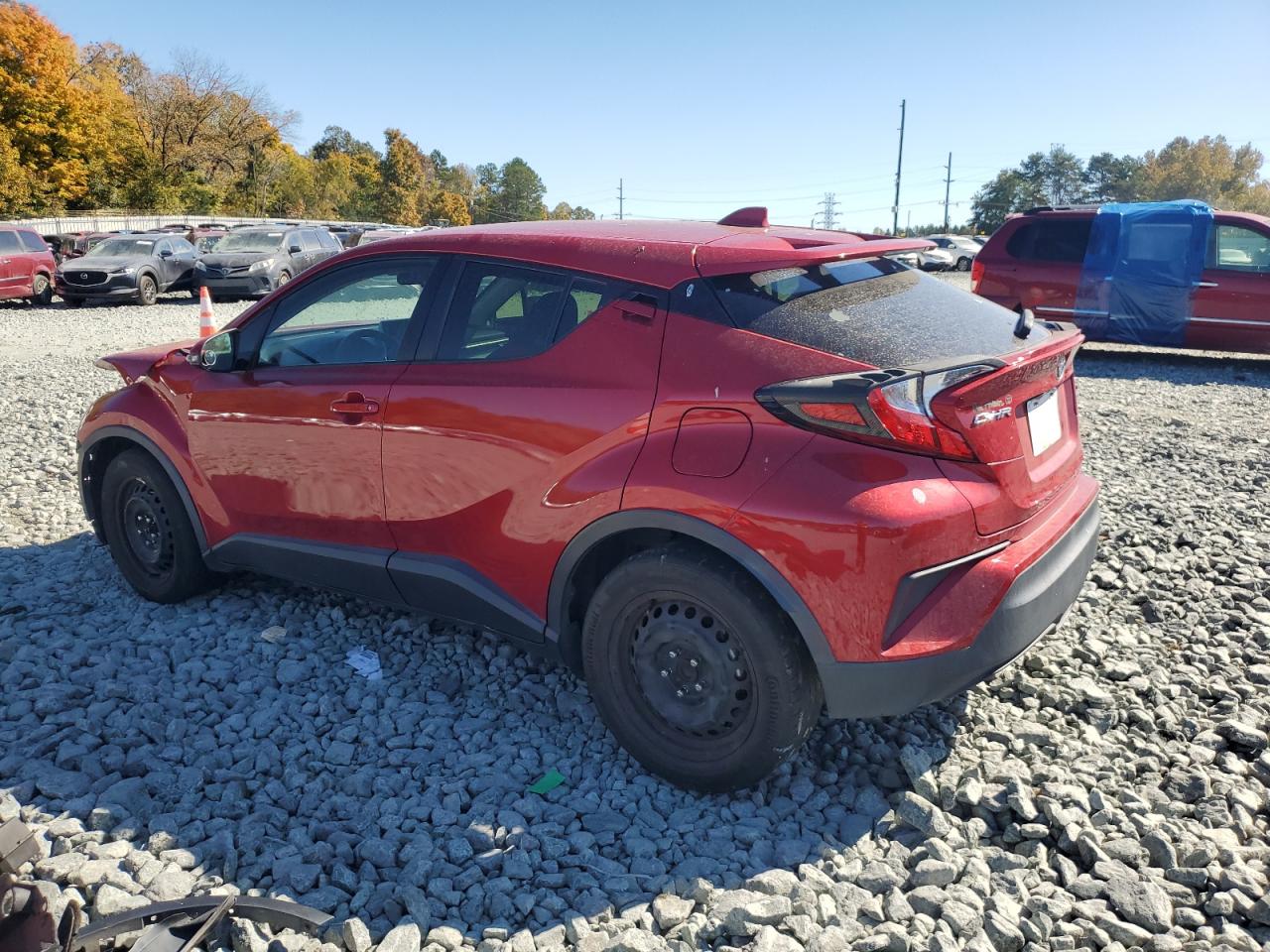 2020 Toyota C-HR VIN JTNKHMBXXL1073745 Copart auction photo, front end damage thumbnail 2