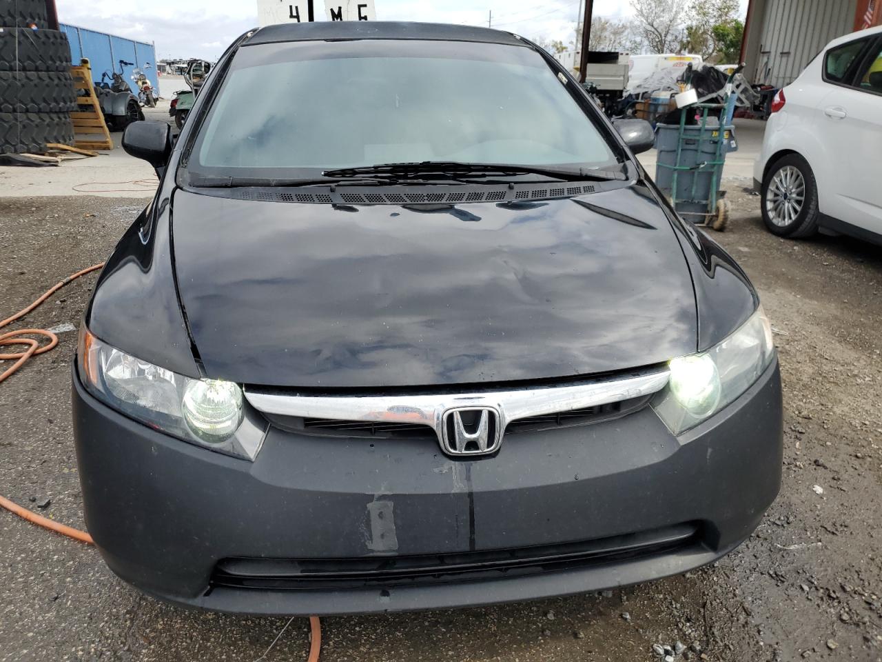 2008 Honda Civic VIN 1HGFA16598L058409 Copart auction photo, rear end damage thumbnail 5