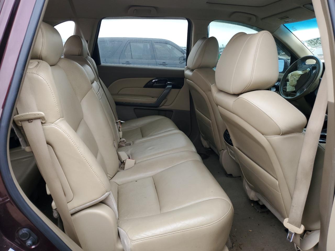 2009 Acura MDX VIN 2HNYD28869H503709 Copart auction photo, front end / side damage thumbnail 12