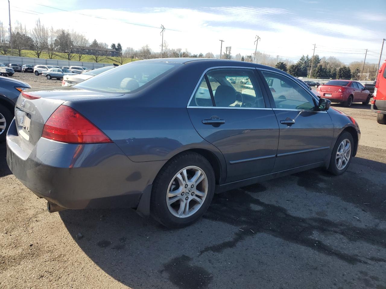 2007 Honda Accord VIN 1HGCM56327A173413 Copart auction photo, front end damage thumbnail 3
