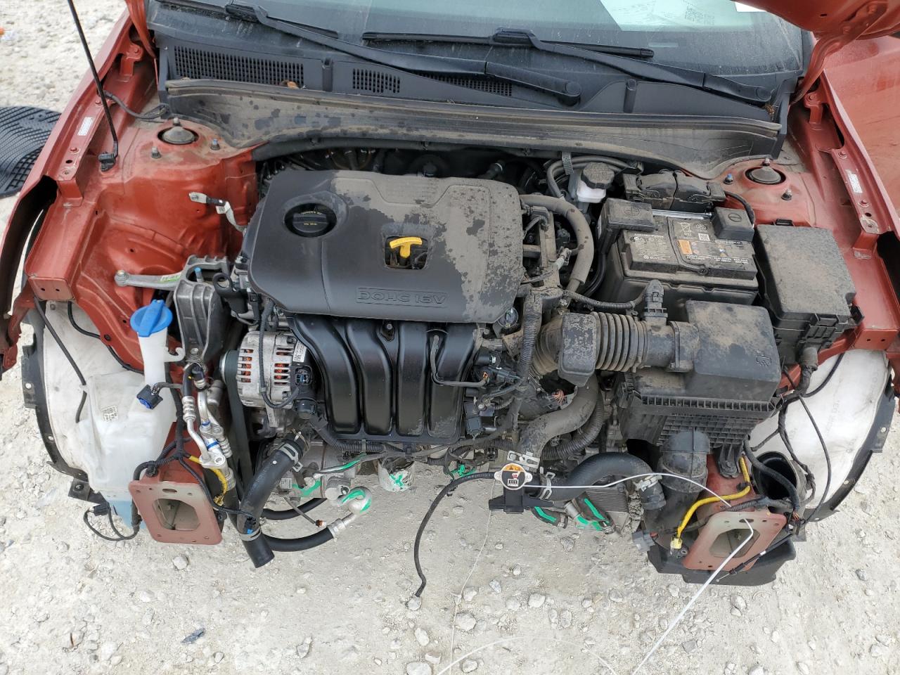 2022 KIA Forte VIN 3KPF24AD2NE483146 Copart auction photo, front end damage thumbnail 11
