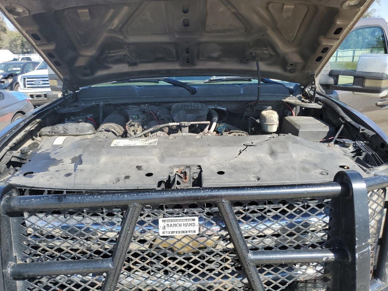 2008 Chevrolet Silverado VIN 1GCHK23668F171269 Copart auction photo, side damage thumbnail 11