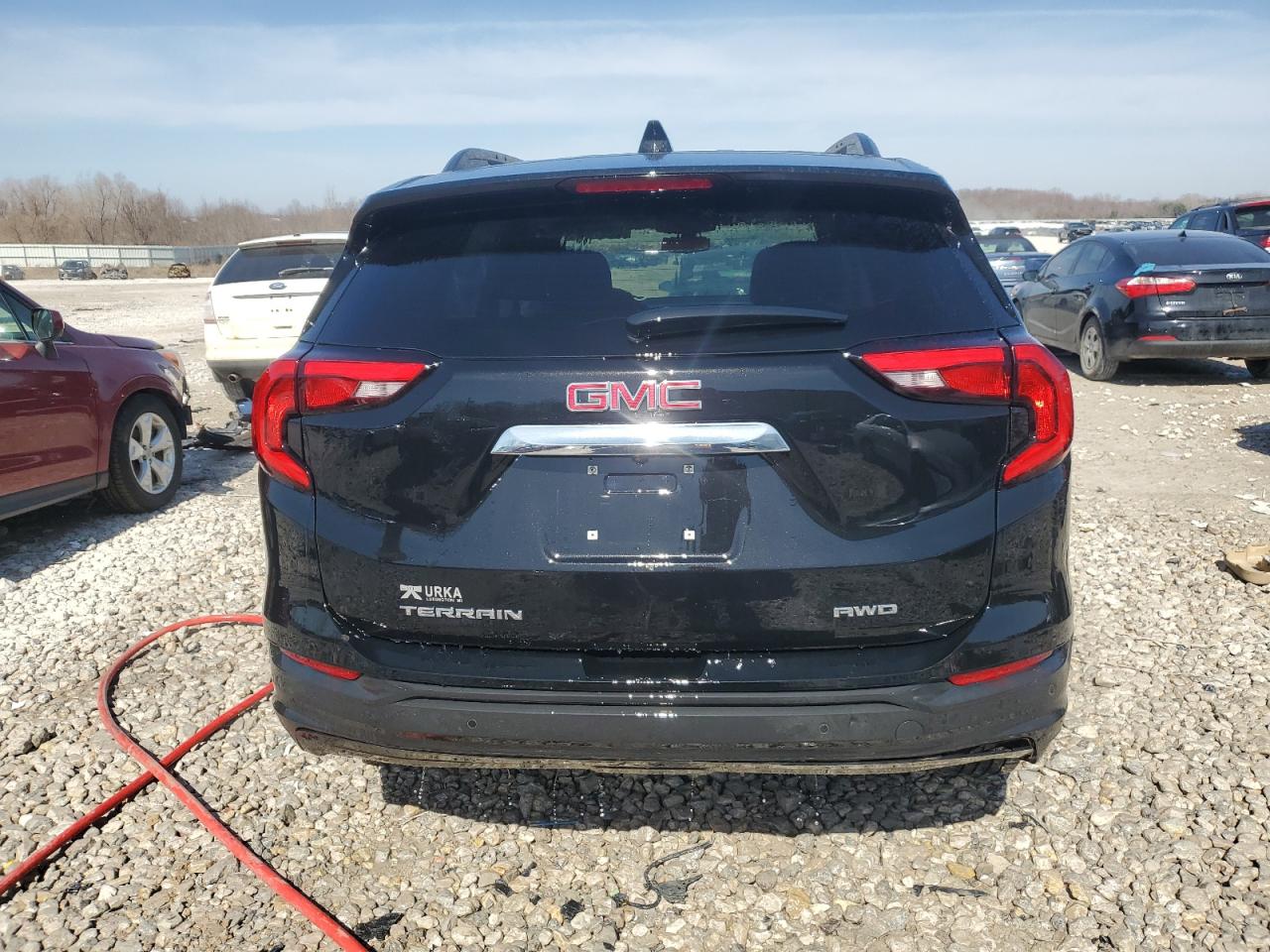 2018 GMC Terrain VIN 3GKALTEV6JL138457 Copart auction photo, front end damage thumbnail 6