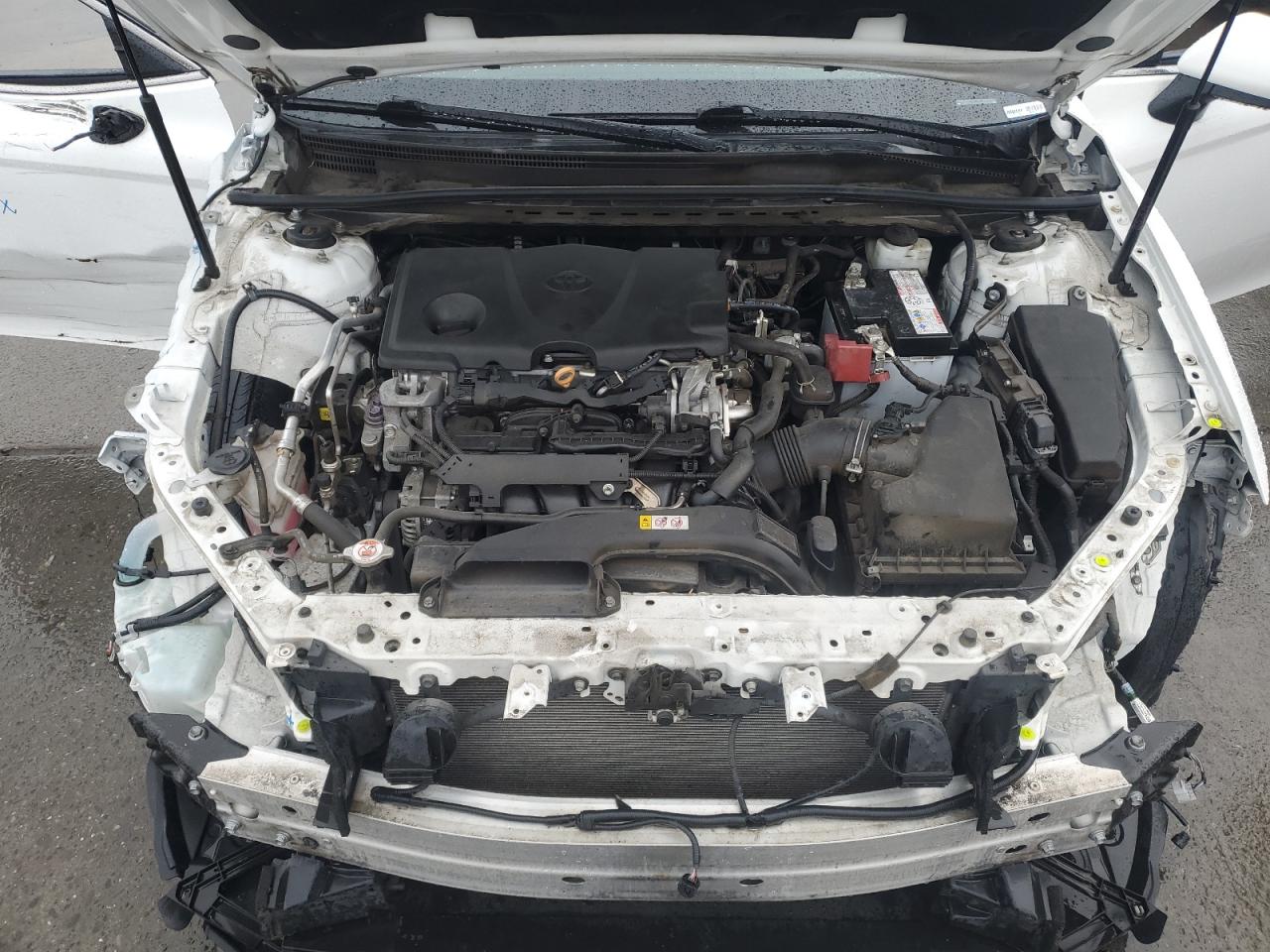 2020 Toyota Camry VIN 4T1C11AK5LU332492 Copart auction photo, front end / side damage thumbnail 11