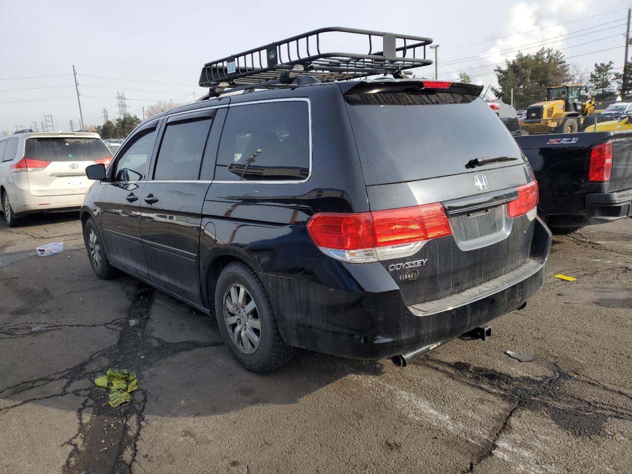 2010 Honda Odyssey VIN 5FNRL3H66AB078276 Copart auction photo, front end damage thumbnail 2