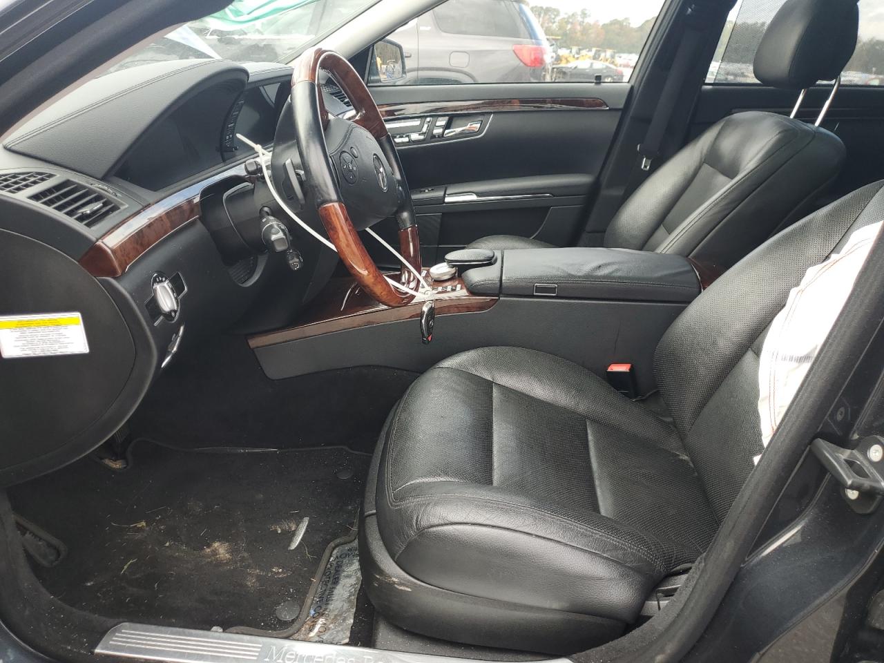 2012 Mercedes-Benz S-klasse VIN WDDNG9EB6CA419930 Copart auction photo, front end / side damage thumbnail 7
