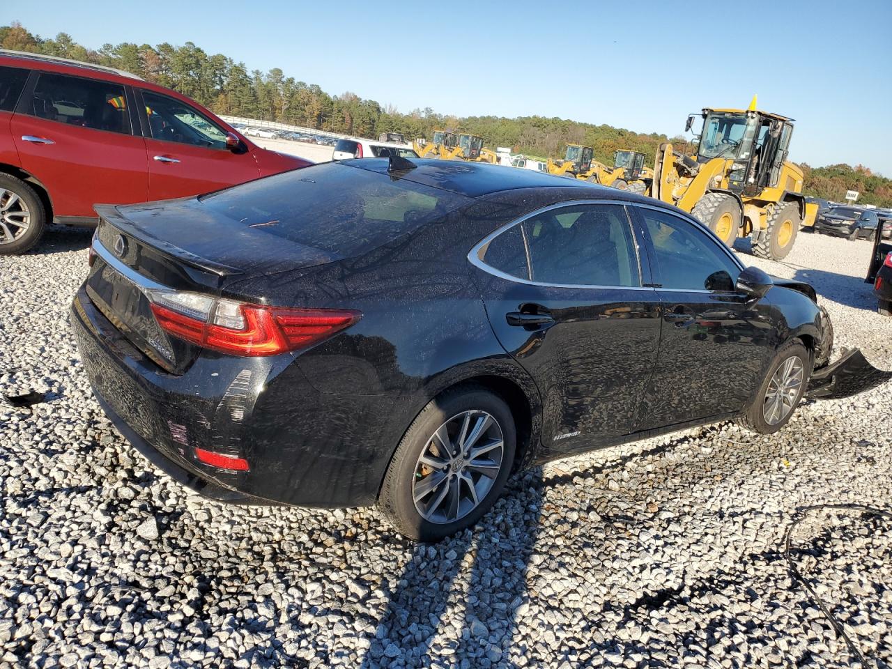 2016 Lexus ES VIN JTHBW1GG7G2105017 Copart auction photo, front end damage thumbnail 3