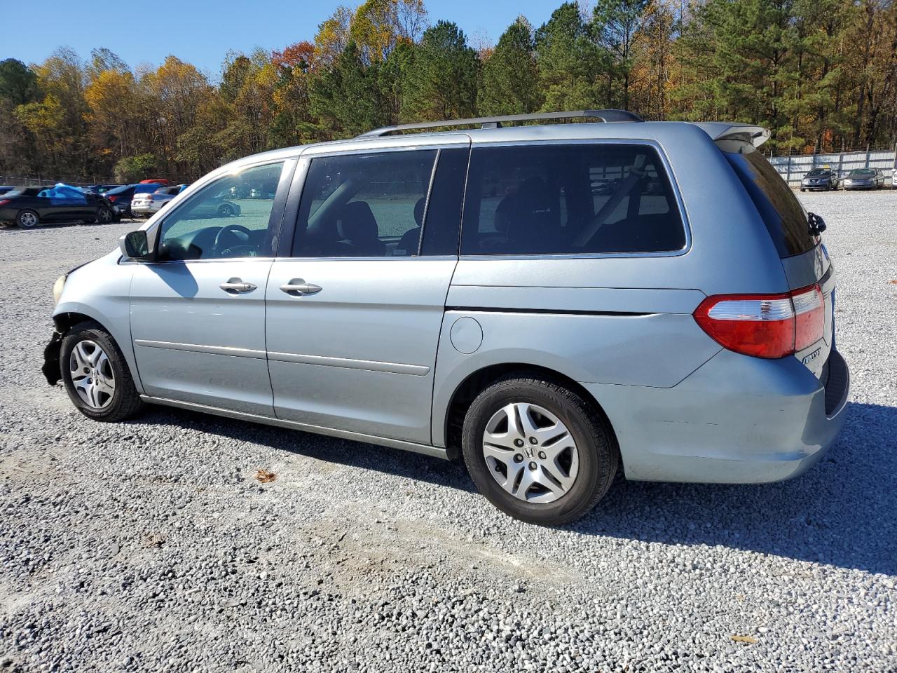 2006 Honda Odyssey VIN 5FNRL384X6B048073 Copart auction photo, front end / minor dent/scratches damage thumbnail 2