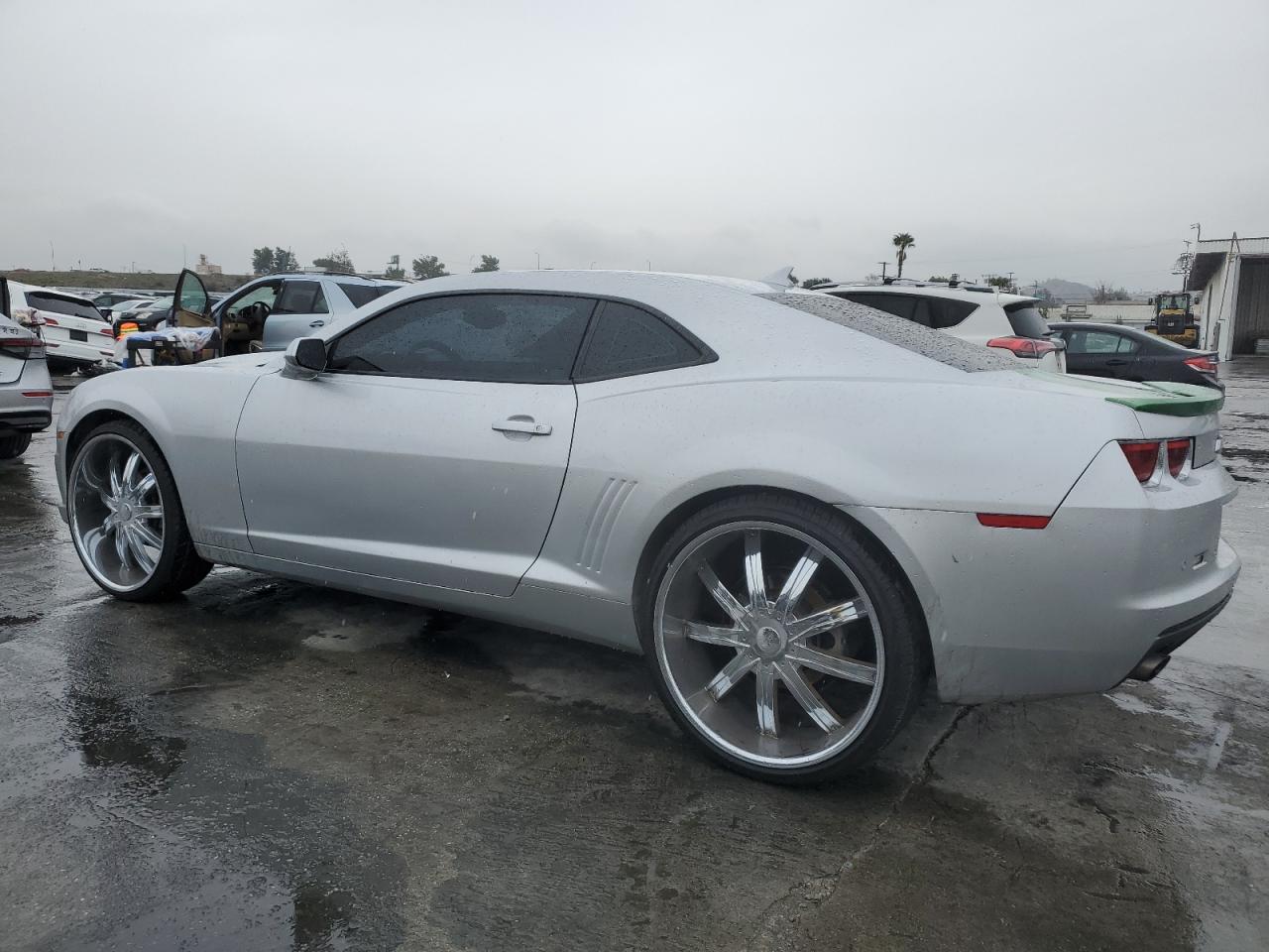 2011 Chevrolet Camaro VIN 2G1FC1ED9B9125485 Copart auction photo, side / rear end damage thumbnail 2