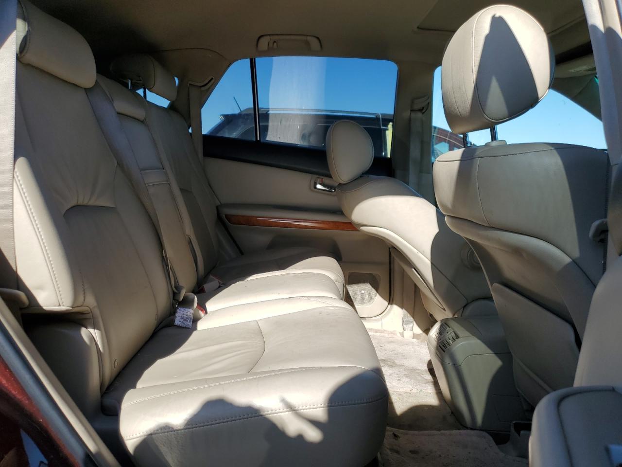 2008 Lexus RX VIN JTJHW31U282051582 Copart auction photo, front end / rear end damage thumbnail 11