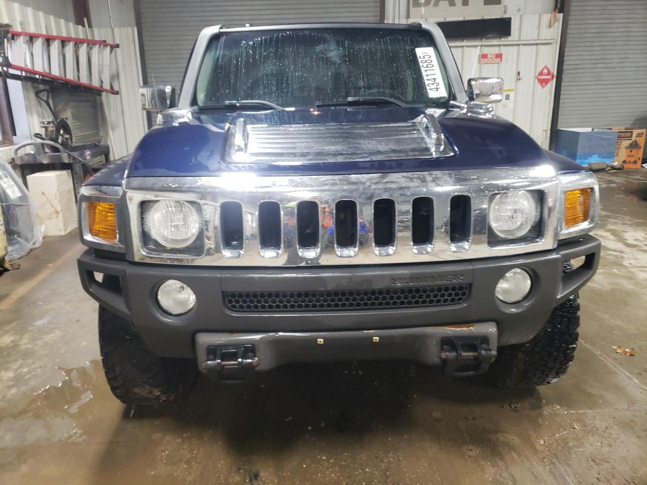 2007 Hummer H3 VIN 5GTDN13E278117552 Copart auction photo, rear end damage thumbnail 5