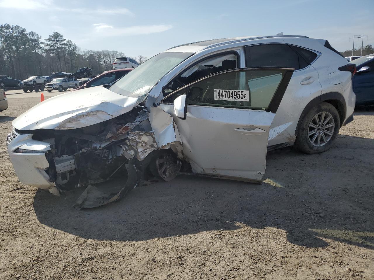 2019 Lexus NX VIN JTJYARBZ5K2153185 - Copart auction photo