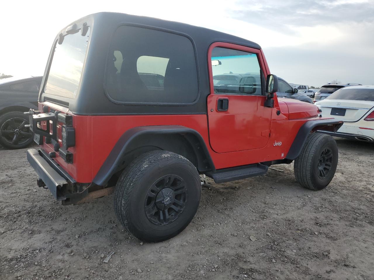 1999 Jeep Wrangler VIN 1J4FY29P7XP410255 Copart auction photo, front end / mechanical damage thumbnail 3