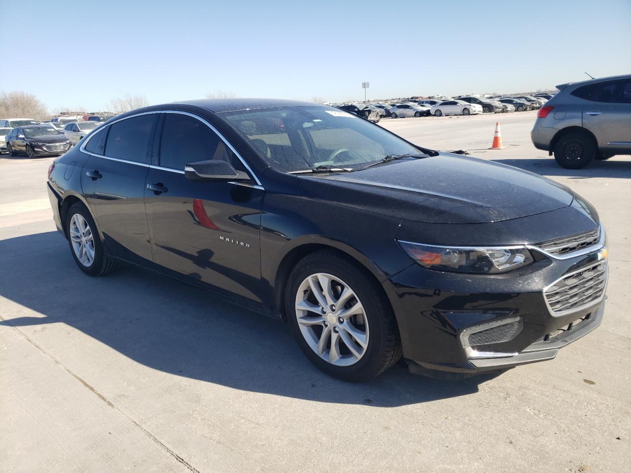 2017 Chevrolet Malibu VIN 1G1ZE5ST9HF196907 Copart auction photo, front end / rear end damage thumbnail 4