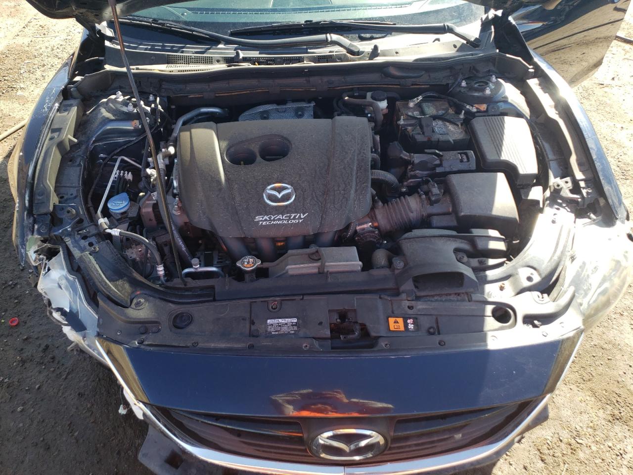 2015 Mazda 6 VIN JM1GJ1W58F1197555 Copart auction photo, front end damage thumbnail 11