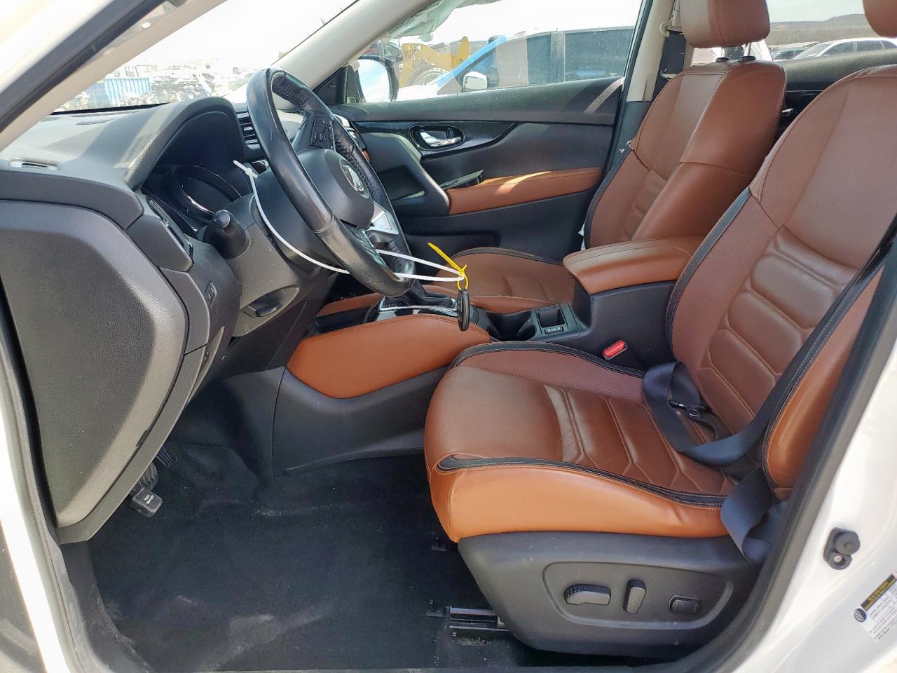 2017 Nissan Rogue VIN JN8AT2MT9HW381338 Copart auction photo, side damage thumbnail 7