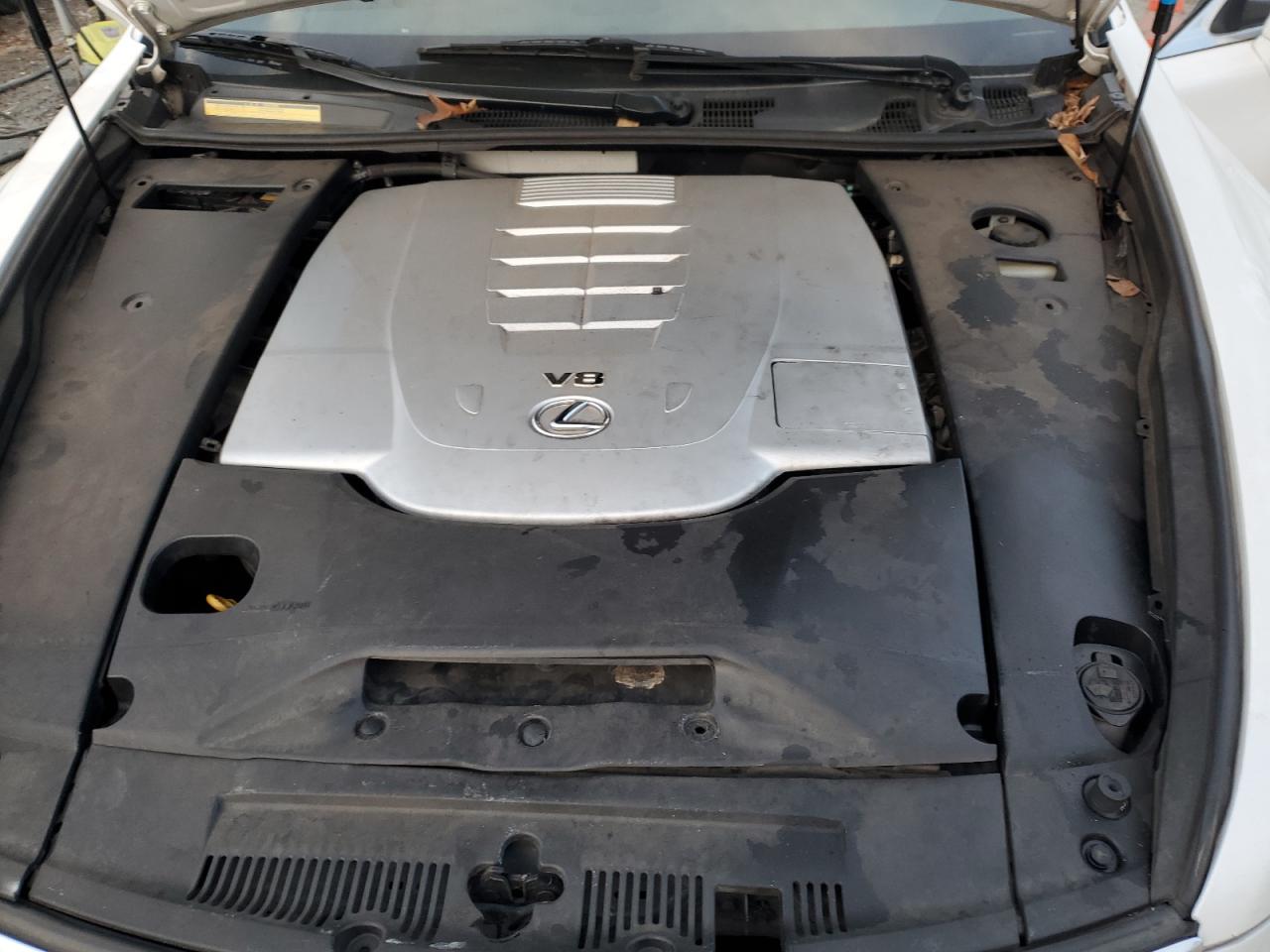 2008 Lexus LS VIN JTHBL46F085083610 Copart auction photo, rear end damage thumbnail 11