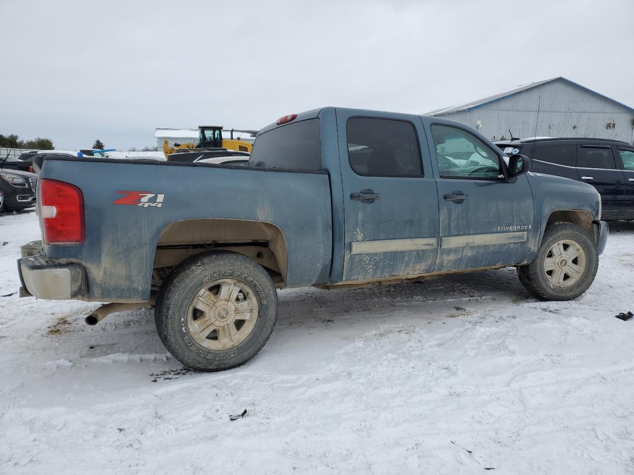 2008 Chevrolet Silverado VIN 2GCEK133681201235 Copart auction photo, front end damage thumbnail 3