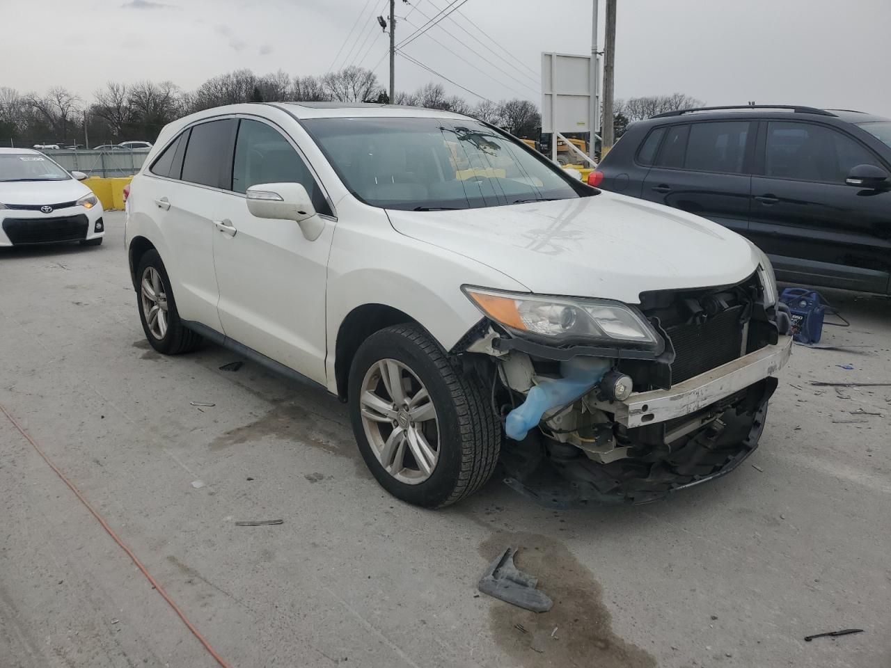 2013 Acura RDX VIN 5J8TB4H59DL013222 Copart auction photo, front end damage thumbnail 4