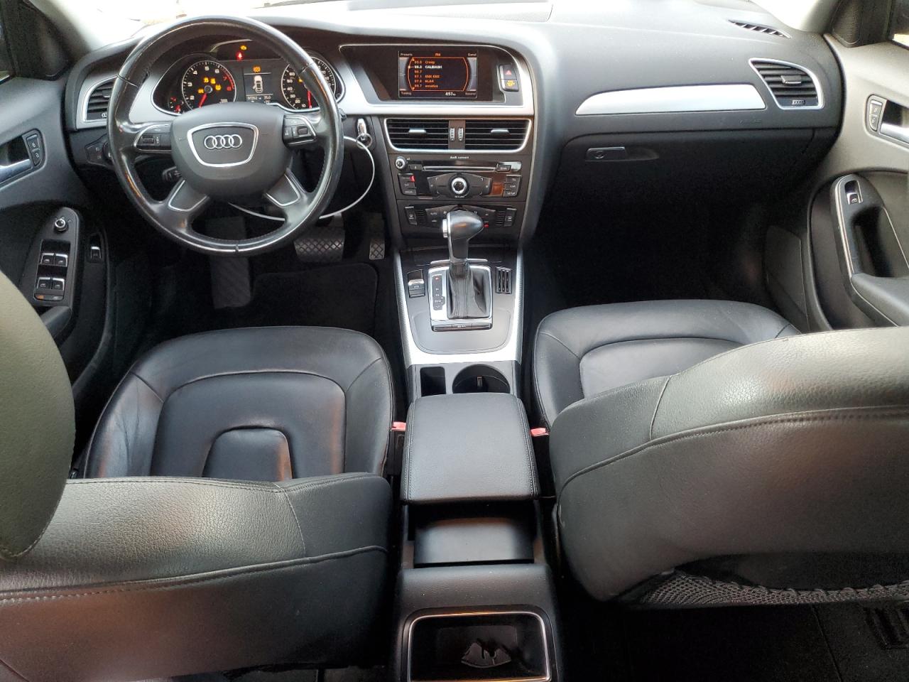 2013 Audi A4 VIN WAUAFAFL1DN043410 Copart auction photo, burn damage thumbnail 8