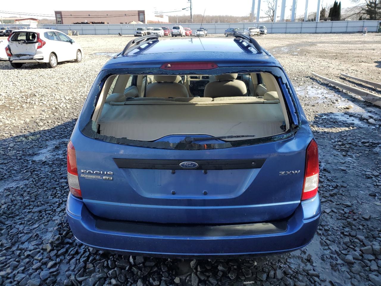 2005 Ford Focus VIN 1FAFP36N75W103503 Copart auction photo, rear end damage thumbnail 6