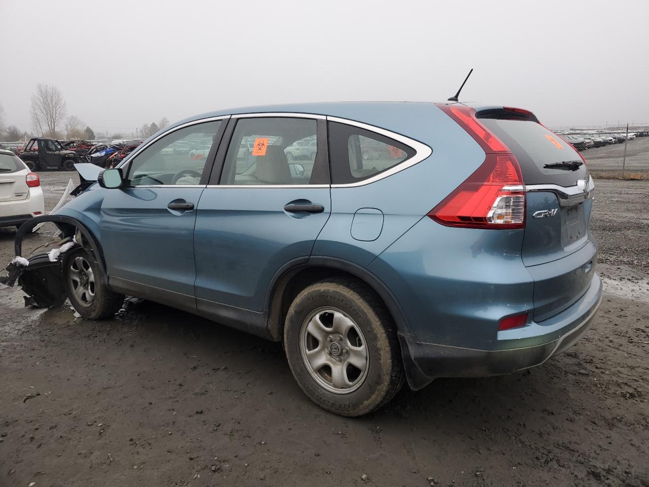 2015 Honda CR-V VIN 2HKRM4H38FH610743 Copart auction photo, front end damage thumbnail 2