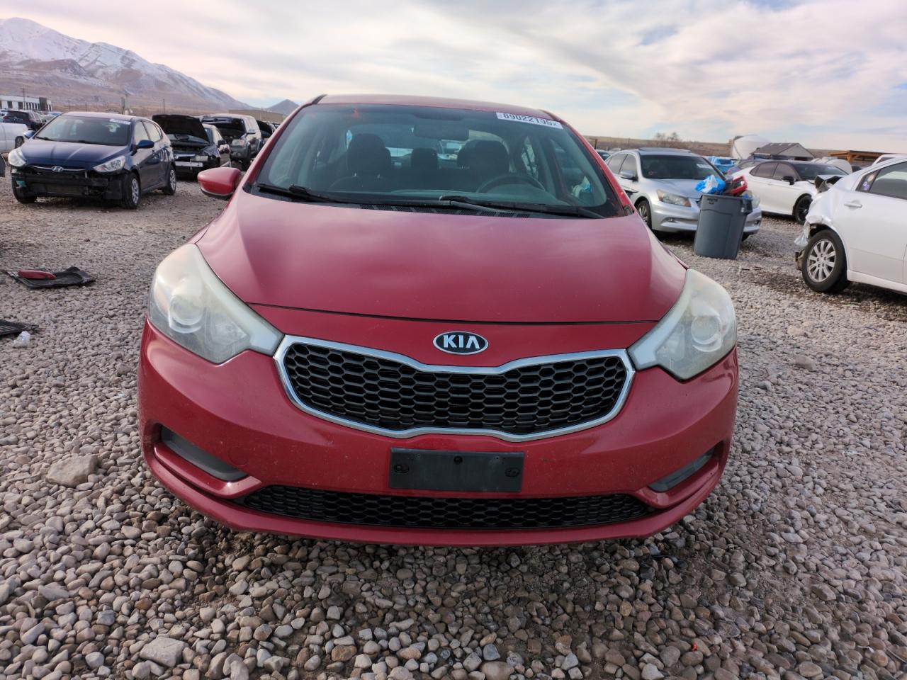 2016 KIA Forte VIN KNAFK4A68G5517782 Copart auction photo, front end damage thumbnail 5
