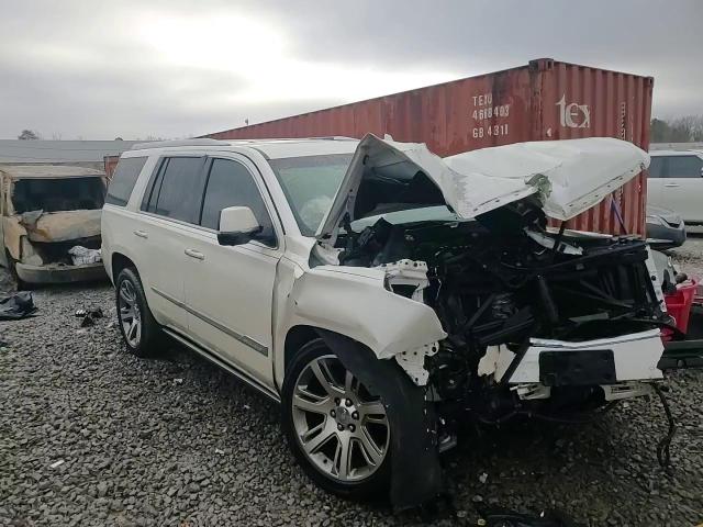 2015 Cadillac Escalade VIN 1GYS3NKJXFR569889 Copart auction photo, front end damage thumbnail 14