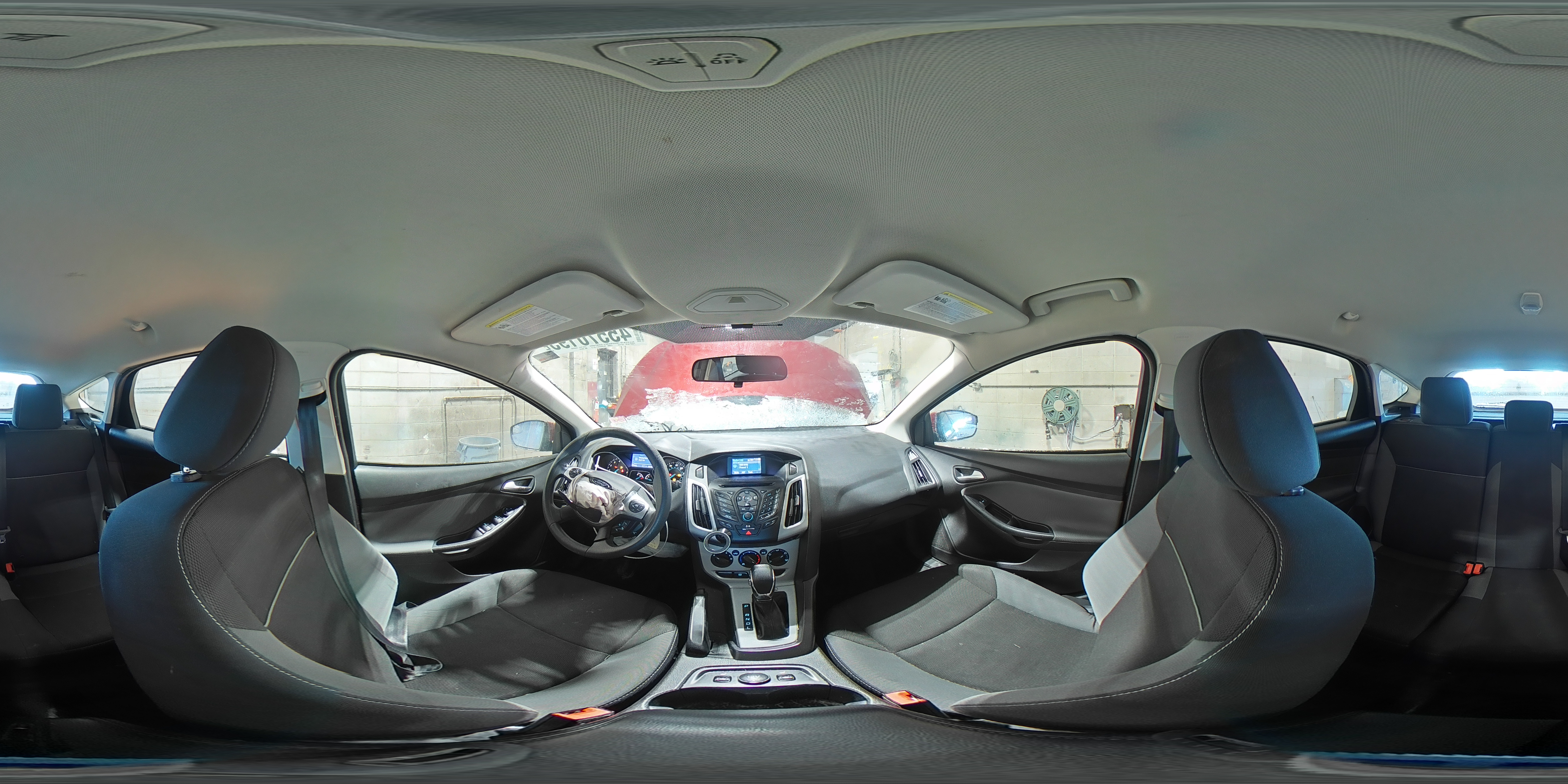 2013 Ford Focus VIN 1FADP3K29DL226819 Copart auction photo, front end damage thumbnail 12