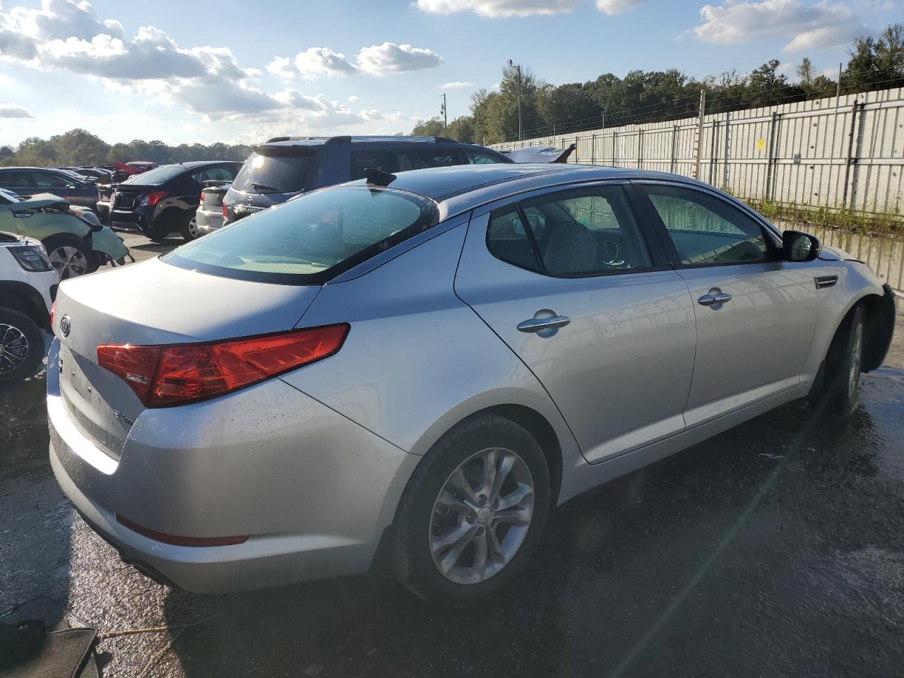 2012 KIA Optima VIN 5XXGN4A76CG012966 Copart auction photo, front end damage thumbnail 3